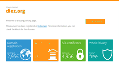 Desktop Screenshot of diez.org